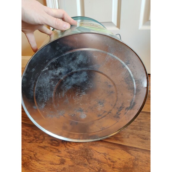 Vintage 1993 Christmas Tin Four Seasons Made Baltimore MD Skylight Creative Idea - Picture 10 of 15